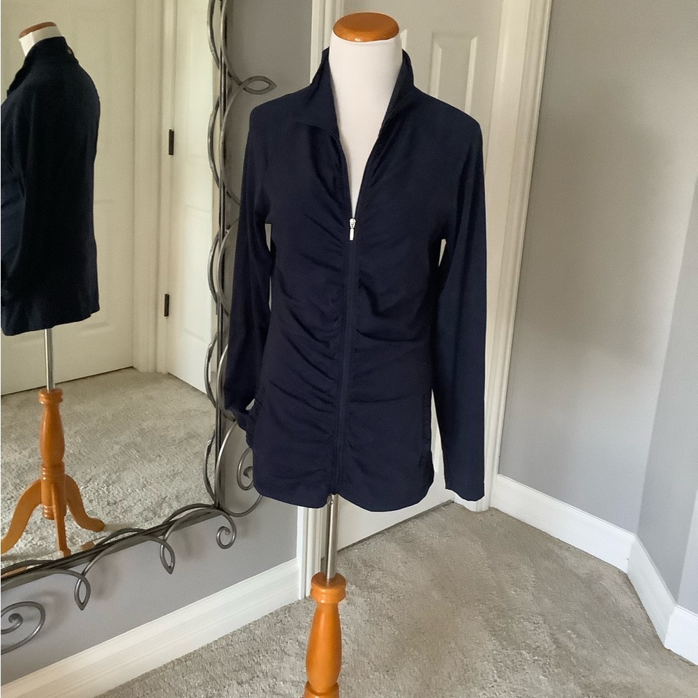 Lucy Jacket with Ruched Detail